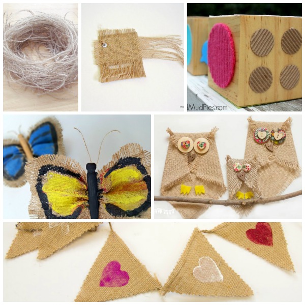 burlap craft projects