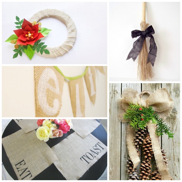 burlap craft projects