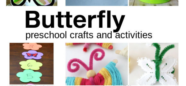 Butterfly activities for preschool and kindergarten