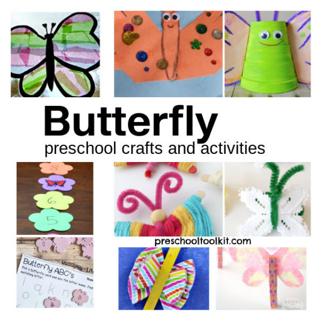 Butterfly activities for preschool and kindergarten