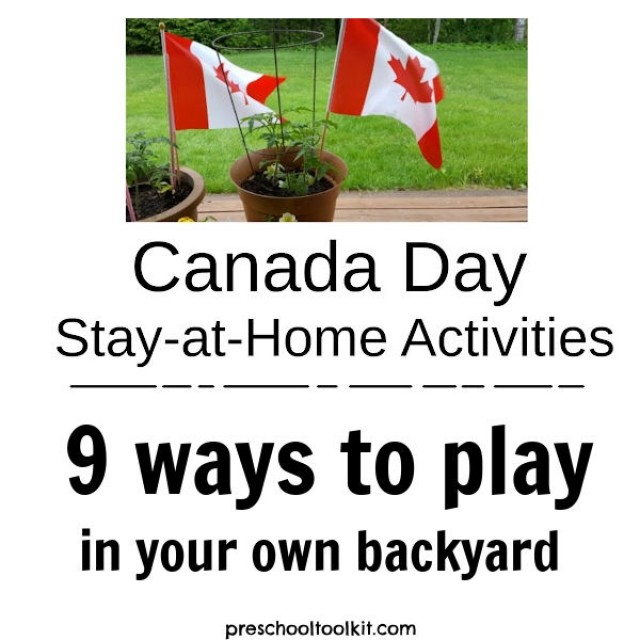 Canada Day backyard games