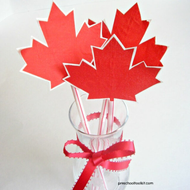 Canada Day easy homemade decorations