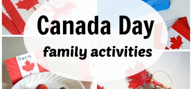 Canada Day fun family activities