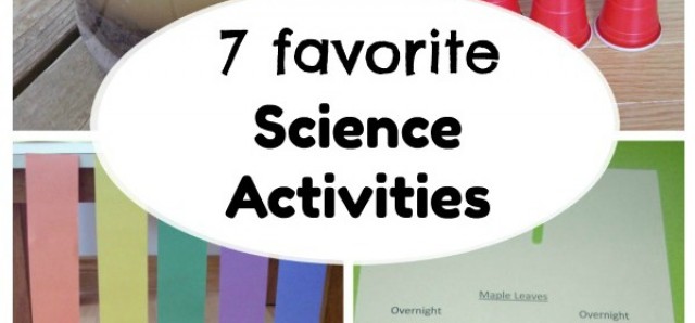 Favorite science activities for kids