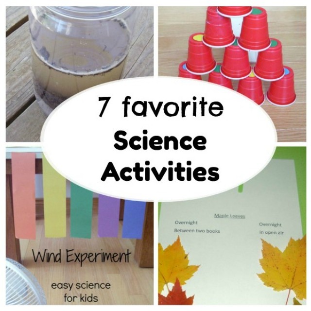 Favorite science activities for kids