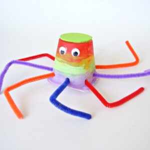 octopus recycled craft for preschool