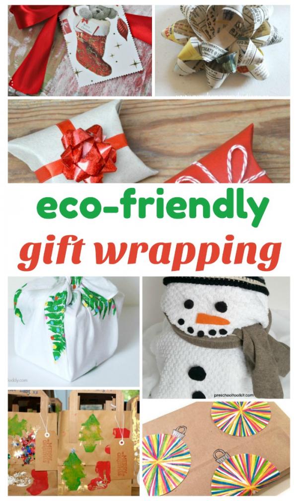 how to wrap christmas presents eco friendly