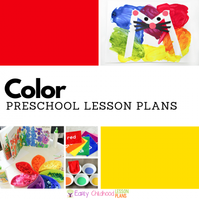 Color activities for preschool themed unit