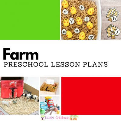 Farm play activities for preschoolers