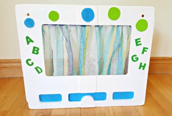 Puppet theater diy for kids puppet shows
