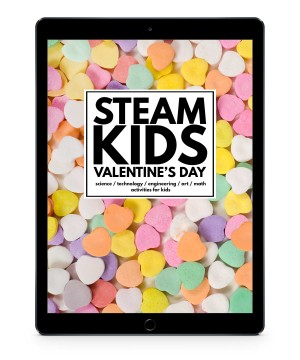 STEAM Kids Valentines Day ebook to purchase online