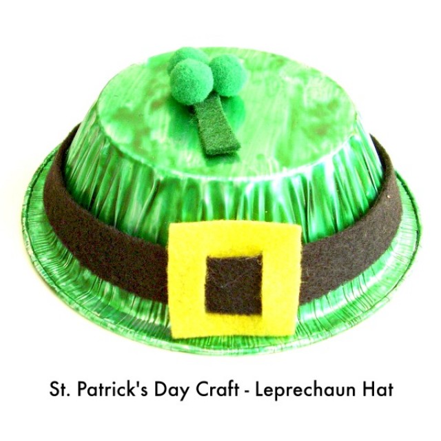 St. Patricks Day craft leprechaun hat