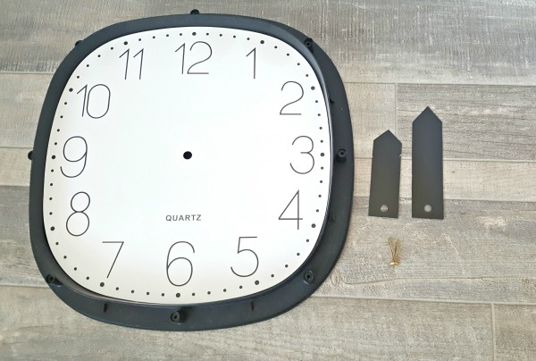 Supplies for DIY clock activity