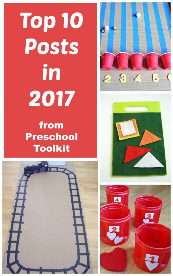Top 10 in 2017 from Preschool Toolkit