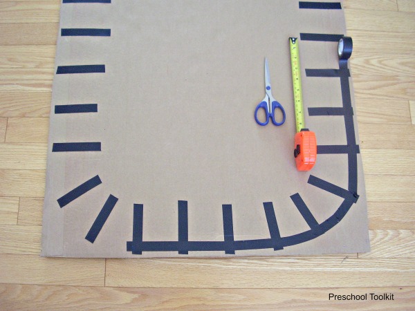 Train tracks craft