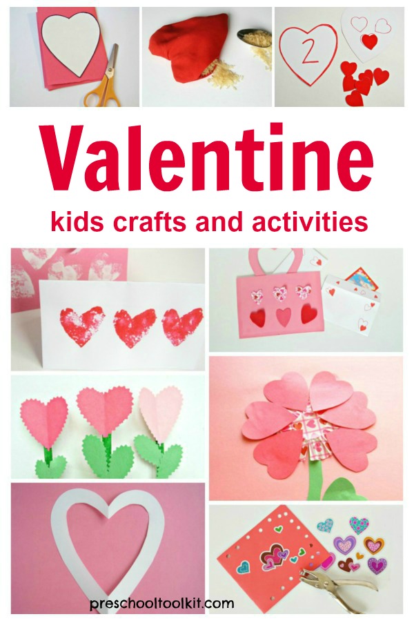 Valentine Crafts and Activities for Kids » Preschool Toolkit