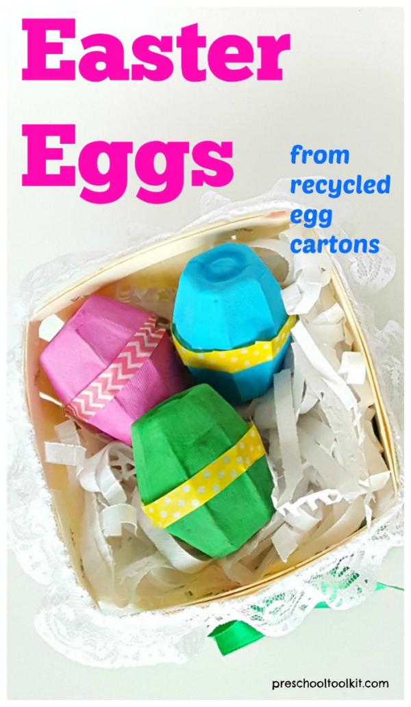 Easter Egg Preschool Craft With Recycled Egg Cartons » Preschool Toolkit