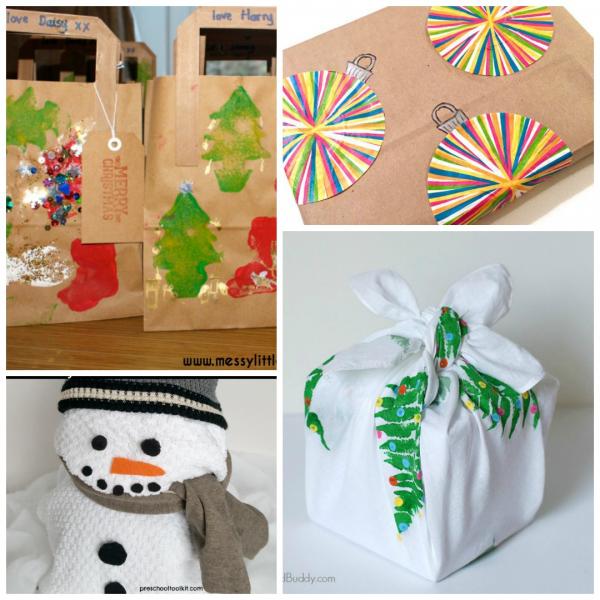 Recycling Projects for Kids: Making Gift Wrap