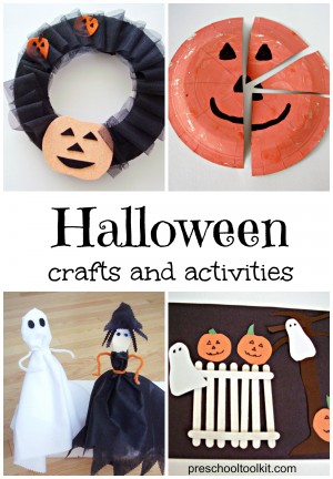 Kids crafts for Halloween