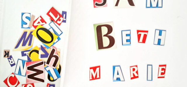 letters of the alphabet activiites with cereal boxes