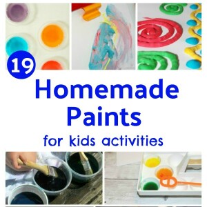 homemade paint for preschool
