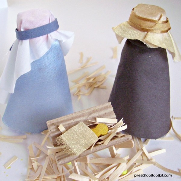 Nativity craft for preschool and kindergarten