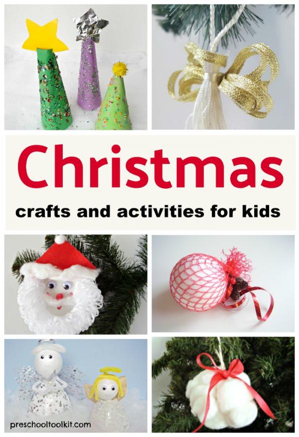 Christmas Crafts and Activities for Kids » Preschool Toolkit