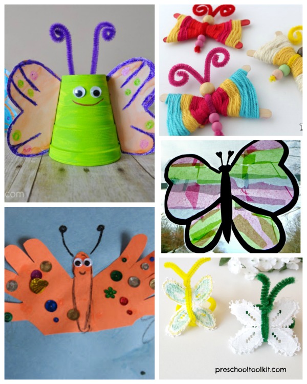 Butterfly Crafts for Preschoolers » Preschool Toolkit