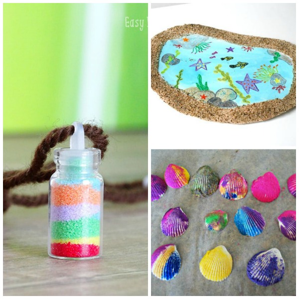 Sand crafts for preschoolers