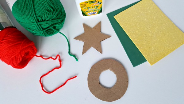 Download Easy Christmas Ornament Yarn Craft Kids Can Make Preschool Toolkit PSD Mockup Templates