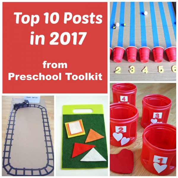 Top posts in 2017 found on the Preschool Toolkit blog