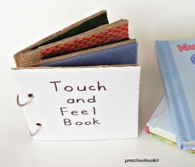 Sense of touch DIY book
