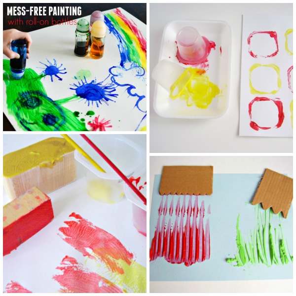 14 Homemade Painting Tools for Preschool Painting Activities ...