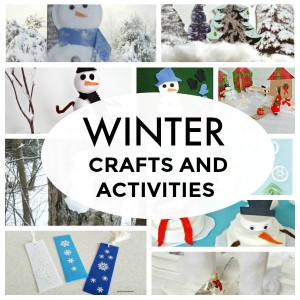 Winter crafts and activities for preschool and kindergarten