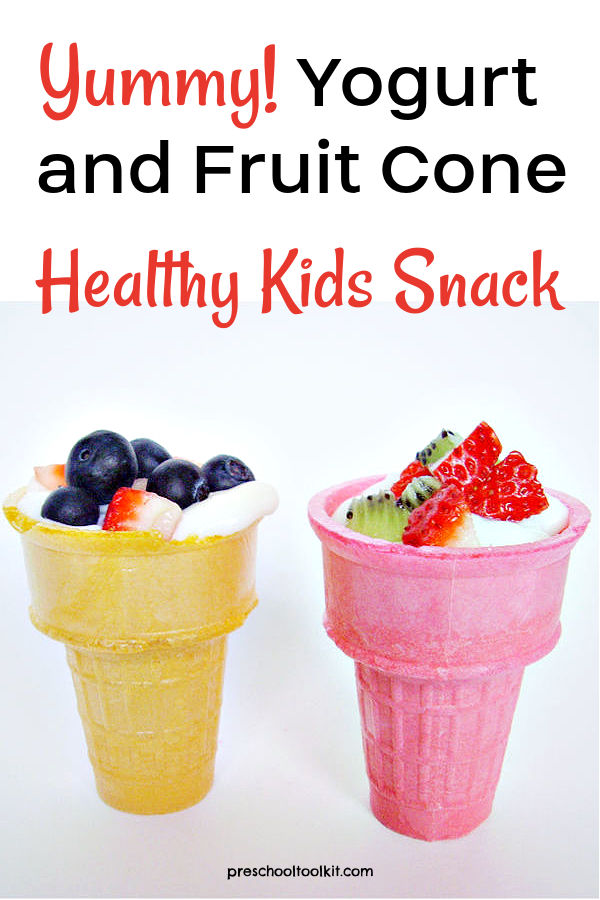 yogurt and berry snack kids will love to eat