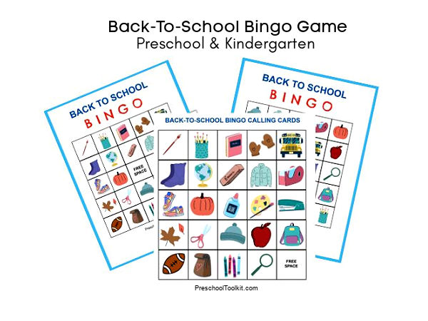 first days of school activity for preschool