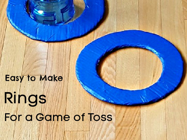 Easy to Make Rings for Kids Game of Toss » Preschool Toolkit