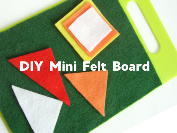 felt board activity for travel with kids