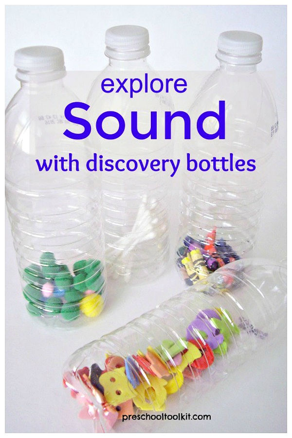 kids can explore sound with a discovery bottle shaker
