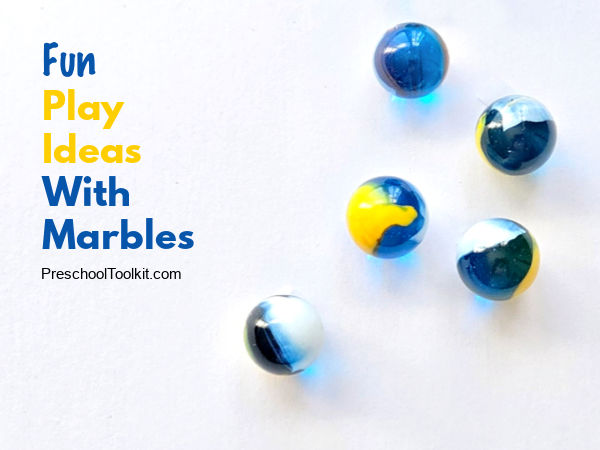 fun kids activities with marbles in science and art