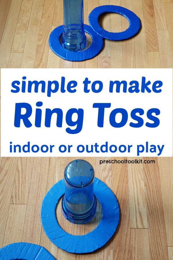 How To Make A Homemade Ring Toss Game That You Can Play Indoors