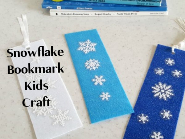 Snowflake Bookmark Craft Kit - Makes 12