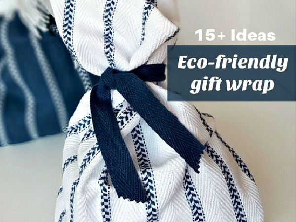 wrapping gifts eco friendly ideas