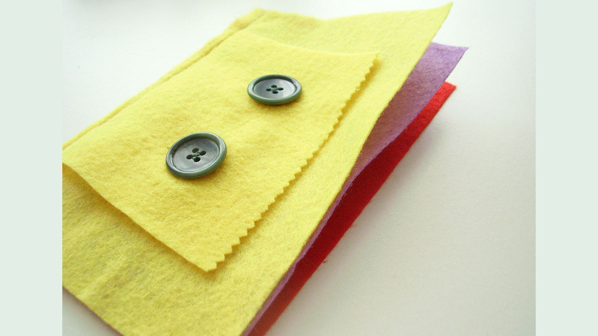 Felt Busy Book DIY for Sensory Play