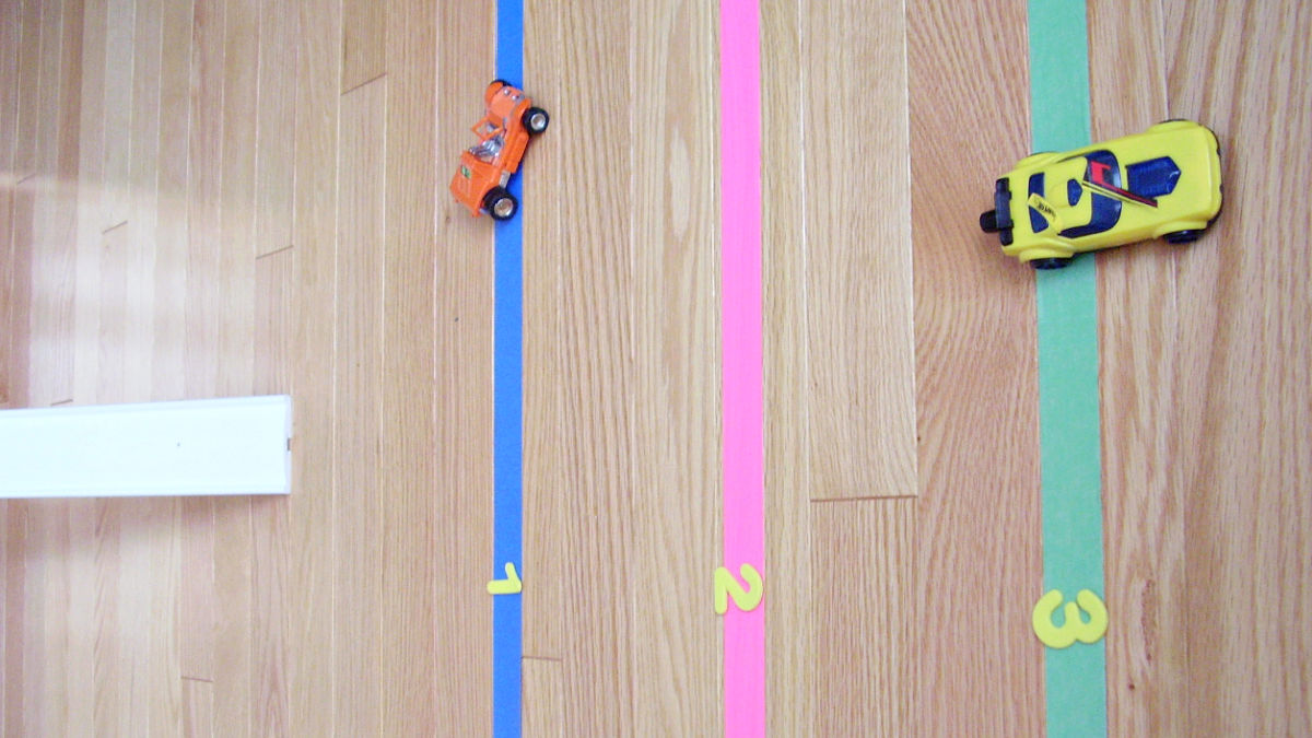 kids inclined plane science activity