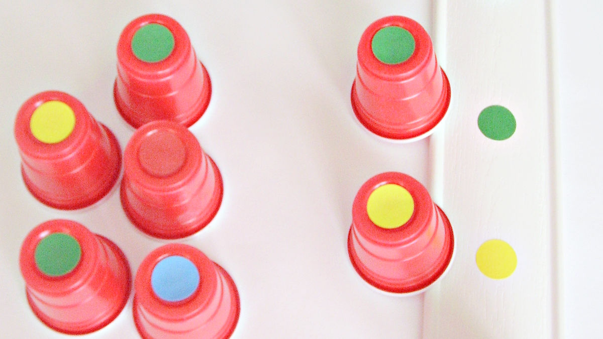 Colorful Dot Patterns Math Activity for Preschoolers