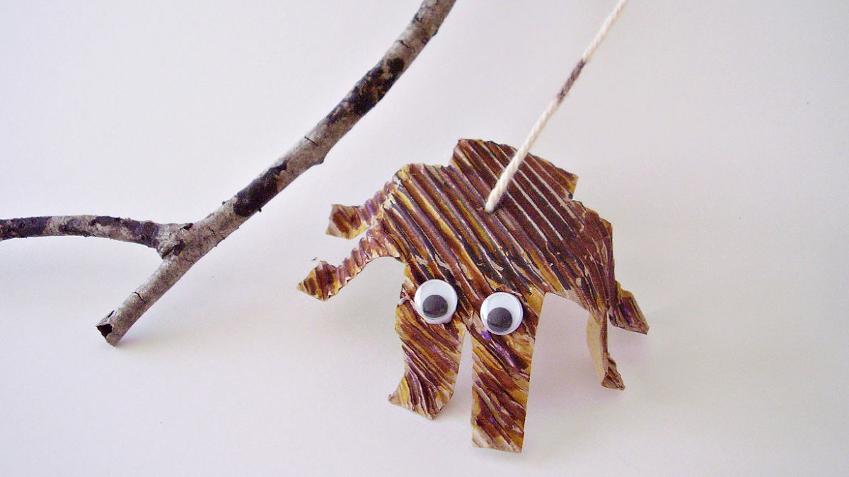 corrugated spider craft for preschoolers