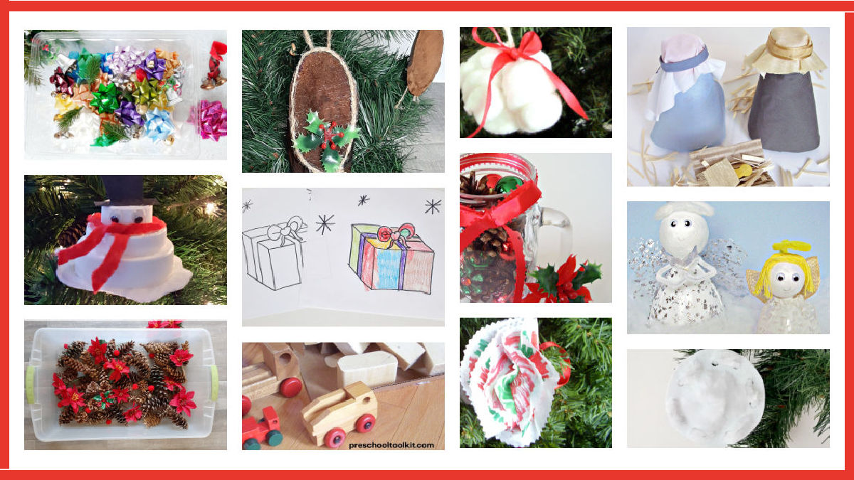 fun Christmas crafts for preschool and kindergarten