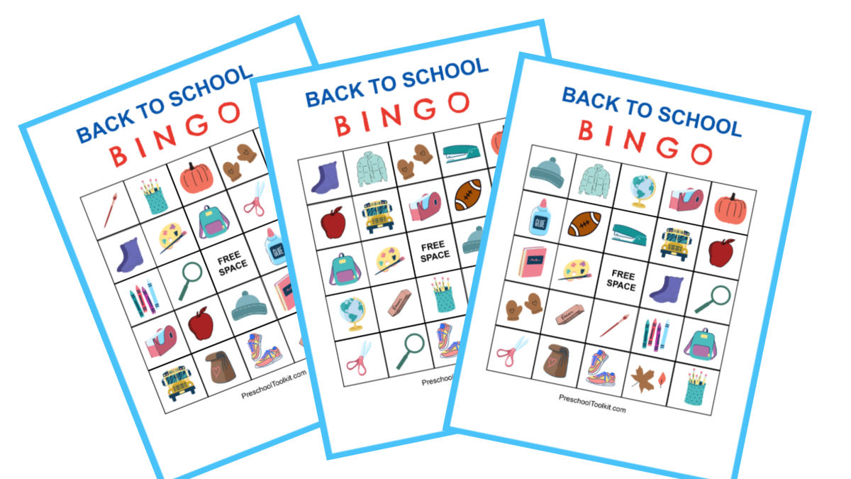 free printable bingo game for preschool