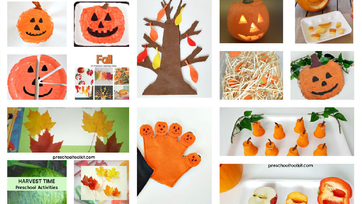 Awesome activities for autumn season in preschool and kindergarten